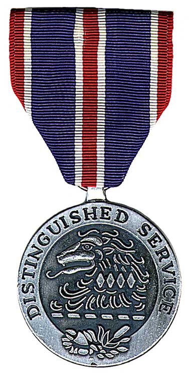 close up, high-resolution image of the NJ Distinguished Service Medal