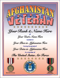 Afghanistan Veteran 