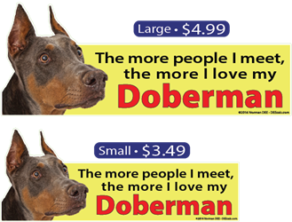 ...The More I Love My Doberman Doberman, Dobermans, dog, dogs, love, my